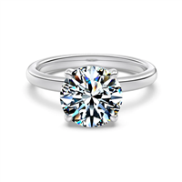 Anello Donna in Argento Moissanite RGTUR14